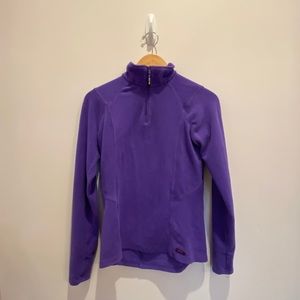 Purple Calvin Klein Performance Pullover